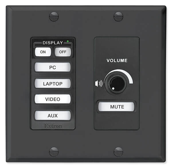 Extron mlc 64 rs vc d controlador medialink con mando de control de volumen